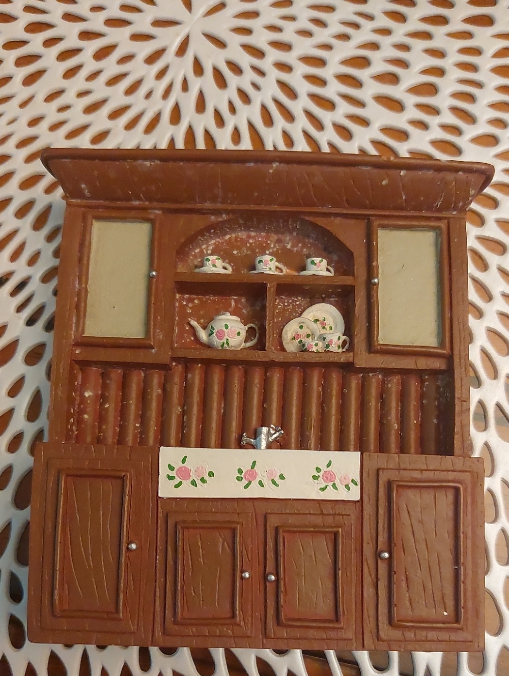 Miniature Dollhouse Furniture Set - Brown - Picture 11 of 13